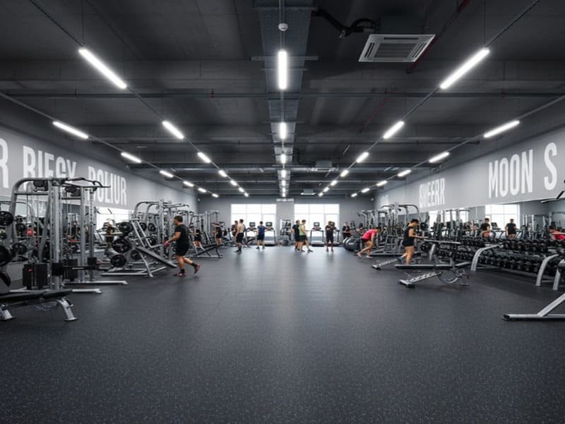 Comparison of rubber rolls, interlocking tiles, and thick mats